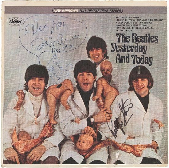 The ‘world’s rarest Beatles album’ sold at auction