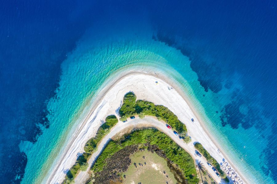 Amazing beach of Agios Dimitrios, Alonnisos, Greece.