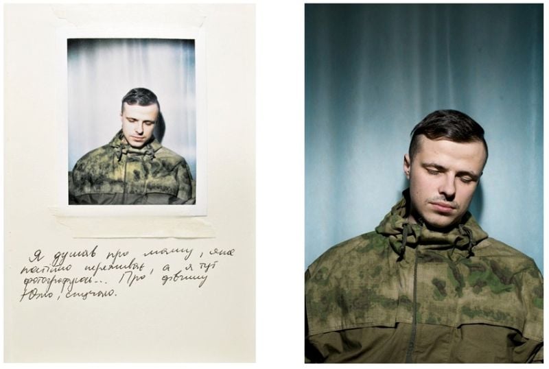 Brutally honest polaroids taken from the Ukrainian frontline