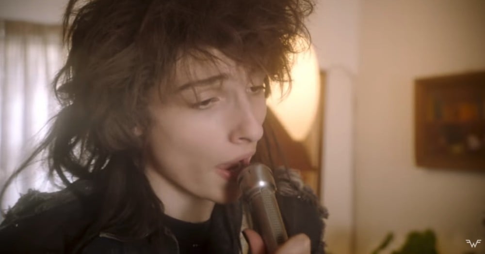 Weezer recruit Finn Wolfhard’s band Calpurnia for new video