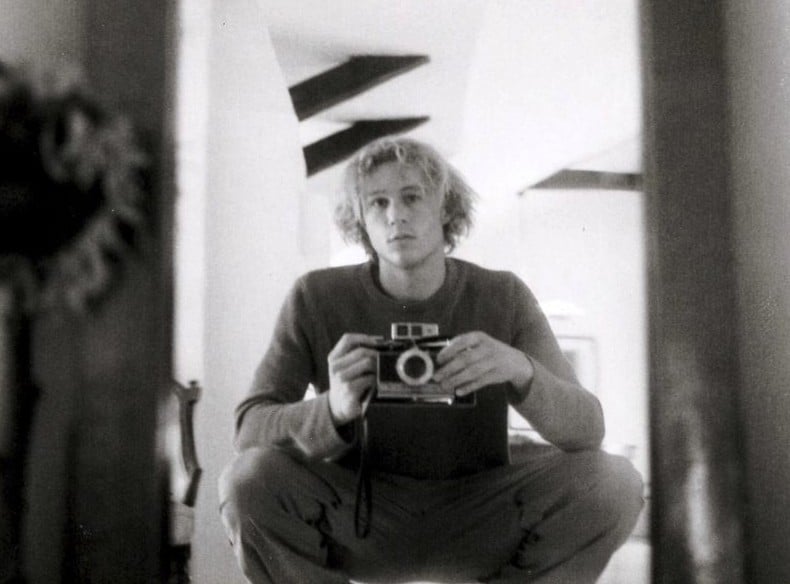 Heath Ledger in a selection of dreamy polaroids