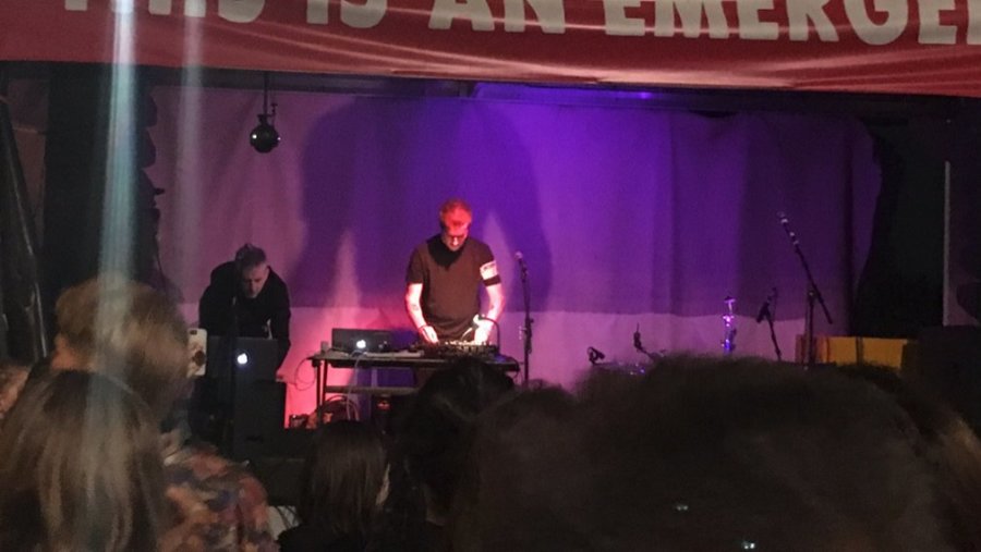 Massive Attack play surprise set at London's Rebellion Climate Protest
