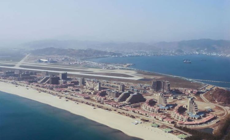 North Korean beach resort delayed by sanctions