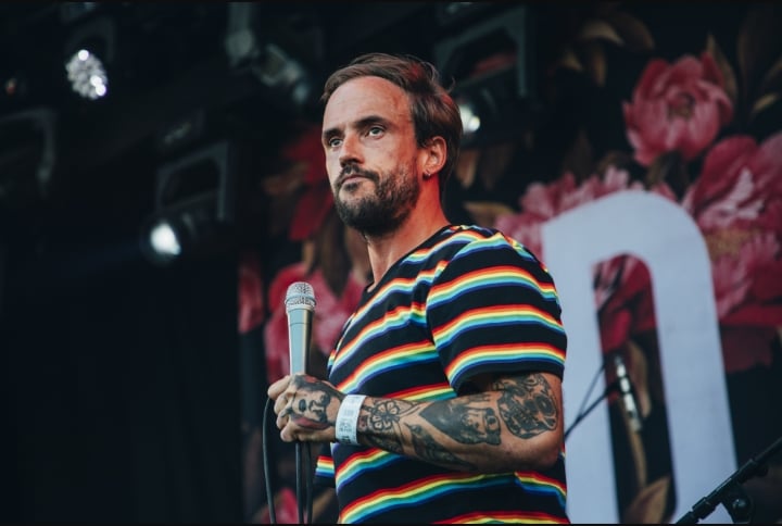 Slowthai joins IDLES live at Kendal Calling