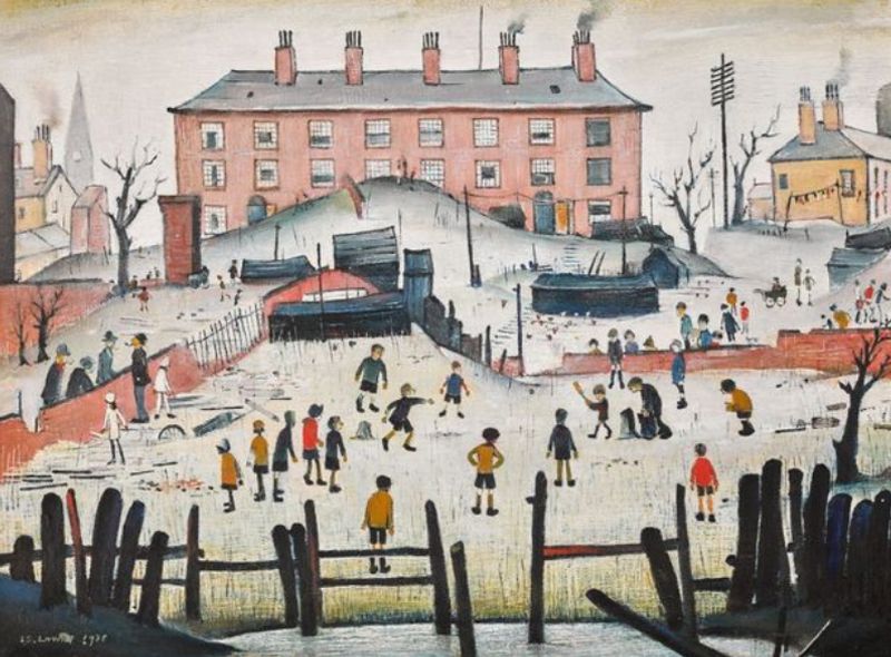LS Lowry's cricket match painting set to sell for £1m