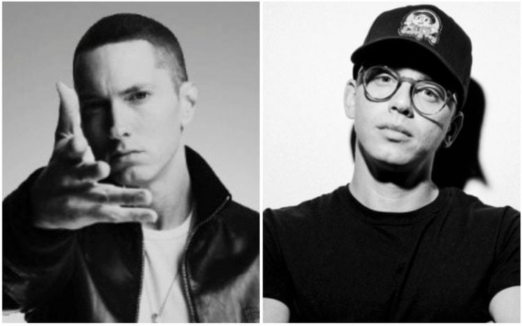 Logic and Eminem collaborate on the rapid-fire 'Homicide'