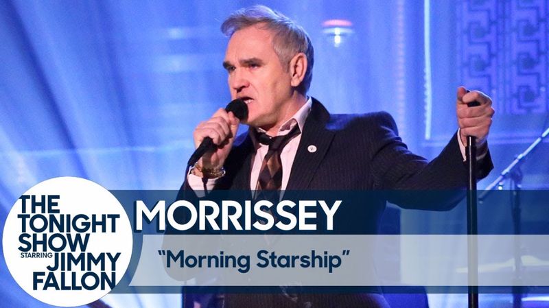 Morrissey supports far-right political extremists 'For Britain' on mainstream American TV
