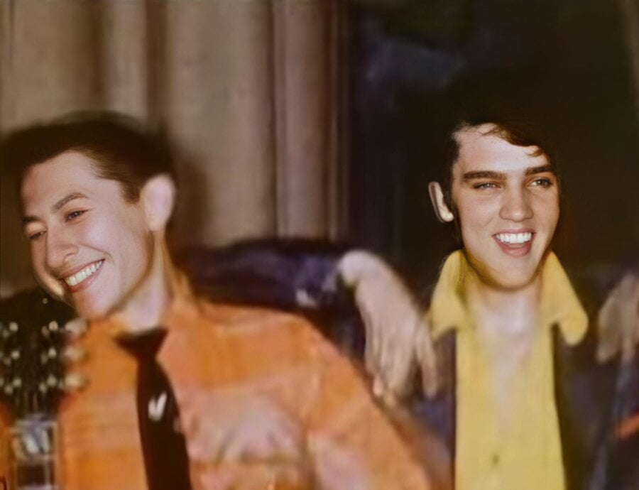 The earliest known footage of Elvis Presley, Buddy Holly and Johnny Cash recorded in 1955