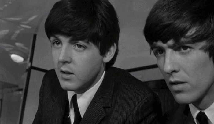 Audio of isolated vocals taken from Beatles duo Paul McCartney and George Harrison on 'Something'