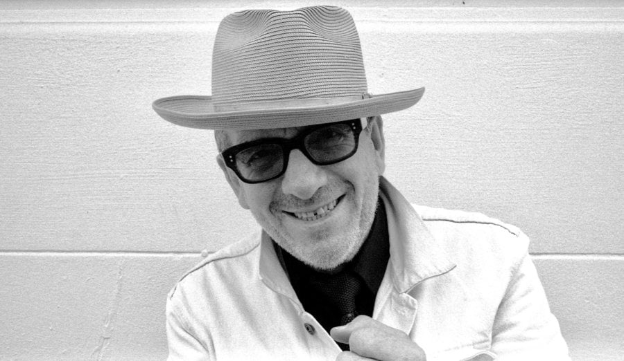 Elvis Costello performs home gig to raise money for the NHS