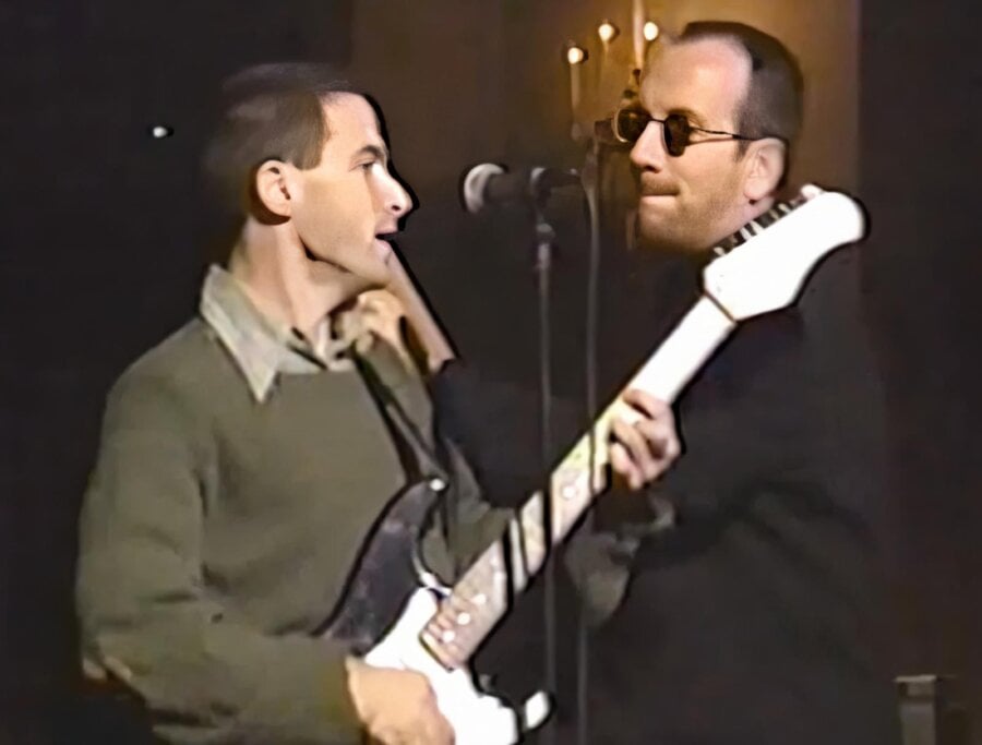 Watch Elvis Costello 'Sabotage' the Beastie Boys