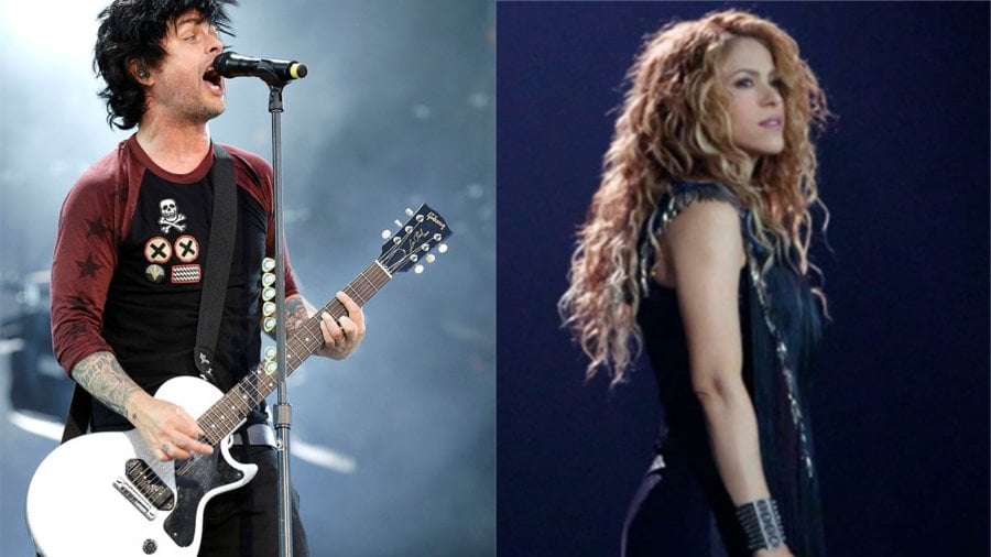 Billie Joe Armstrong apprroves Shakira Green Day cover