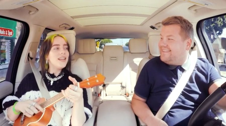 Billie Eilish sings The Beatles in 'Carpool Karaoke' with James Corden