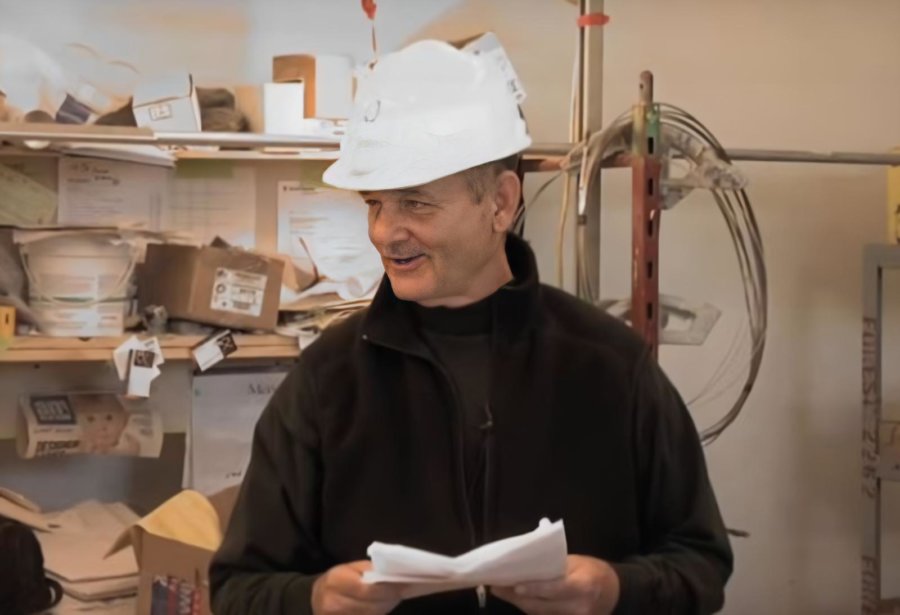 Bill Murray reads poetry