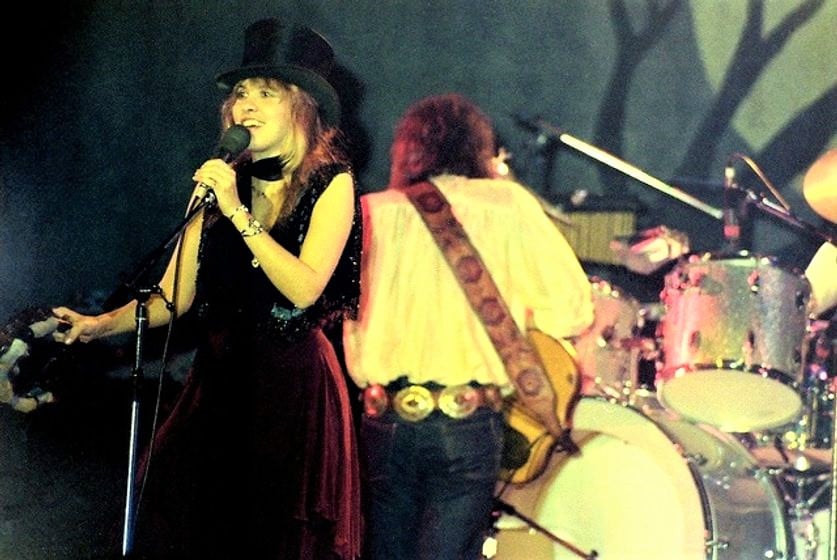 The dramatic tension of Fleetwood Mac on The Old Grey Whistle Test performing 'Rhiannon' & 'Go Your Own Way'