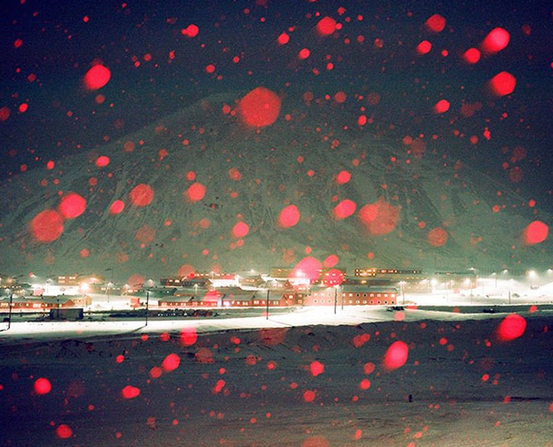 Surreal images from Longyearbyen, the world's most northern town