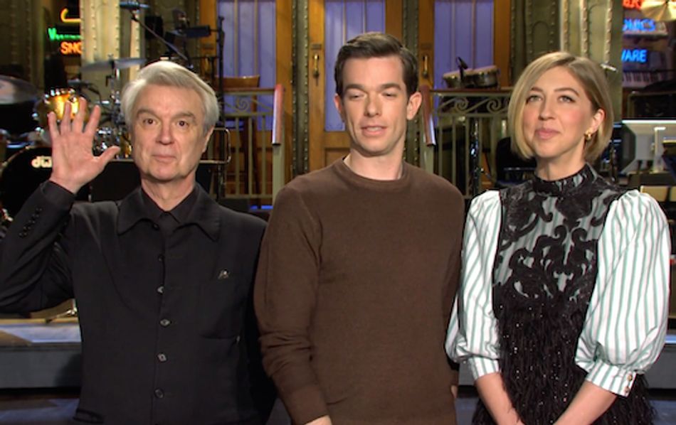 Watch David Byrne’s Saturday Night Live promo clips