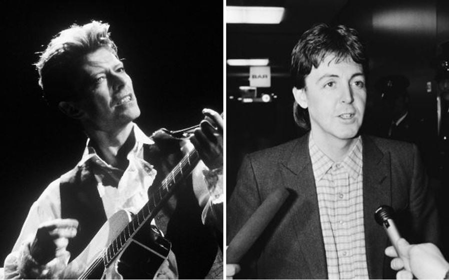 David Bowie & Paul McCartney