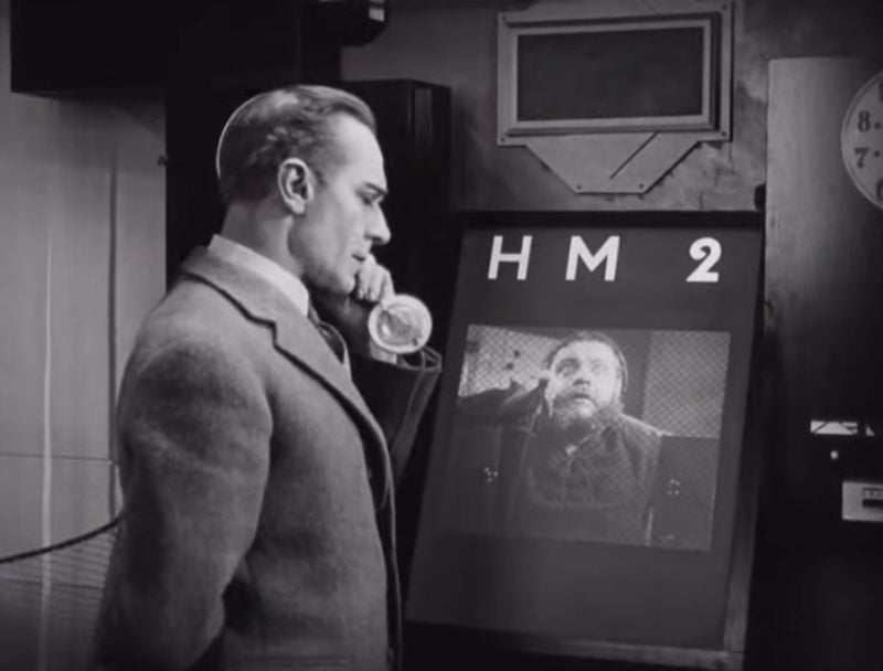 Did Fritz Lang invent the video phone in his 1927 sci-fi film 'Metropolis'?