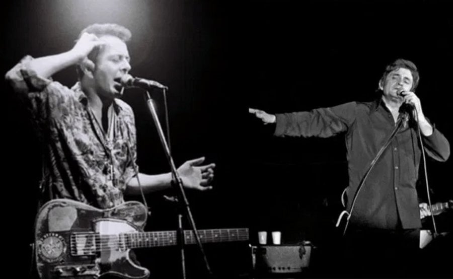 Listen to Johnny Cash and Joe Strummer sing Bob Marley's 'Redemption Song'