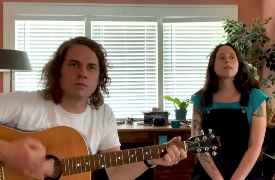 Watch Kevin Morby and Waxahatchee perform a home concert