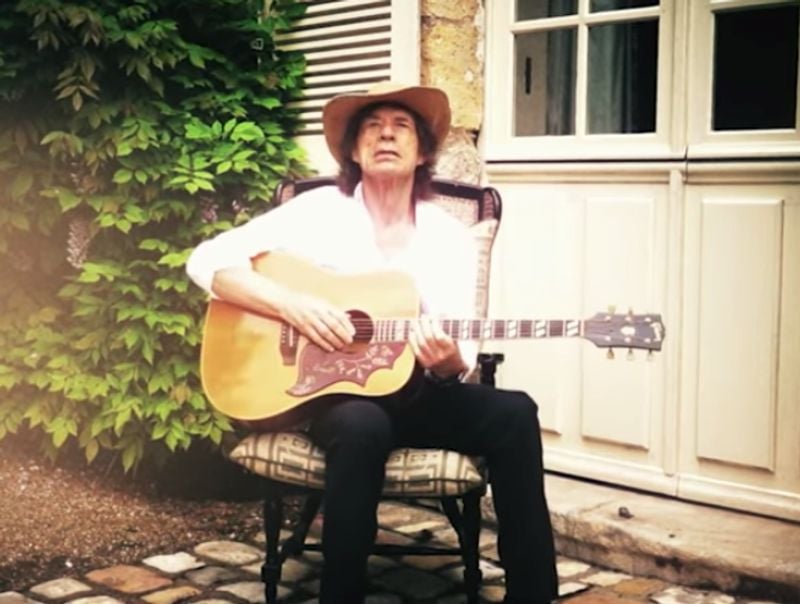Mick Jagger performs chores from home in 'how to quarantine' video