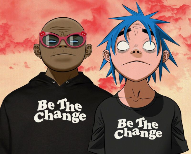 Gorillaz are _enraged_ by police brutality and the death of George Floyd