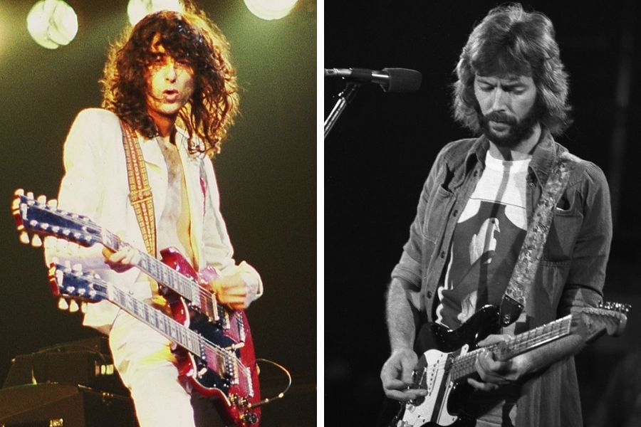 Led Zeppelin's Jimmy Page details his reaction to first witnessing Eric Clapton perform live