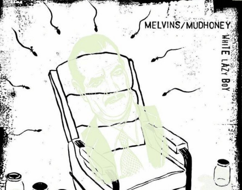 In what might be the best news we've heard all week, the members of Melvins and Mudhoney have joined forces for a new EP called White Lazy Boy.