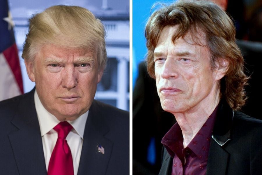 The Rolling Stones threaten legal action against US President Donald Trump