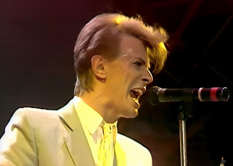 Watch David Bowie's iconic performance of 'Heroes' at 'Live Aid' in 1985