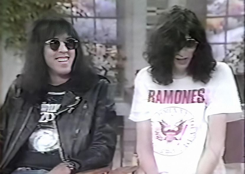 Watch gloriously wholesome footage of The Ramones appearing on the 'Regis and Kathie Lee Show' in 1988