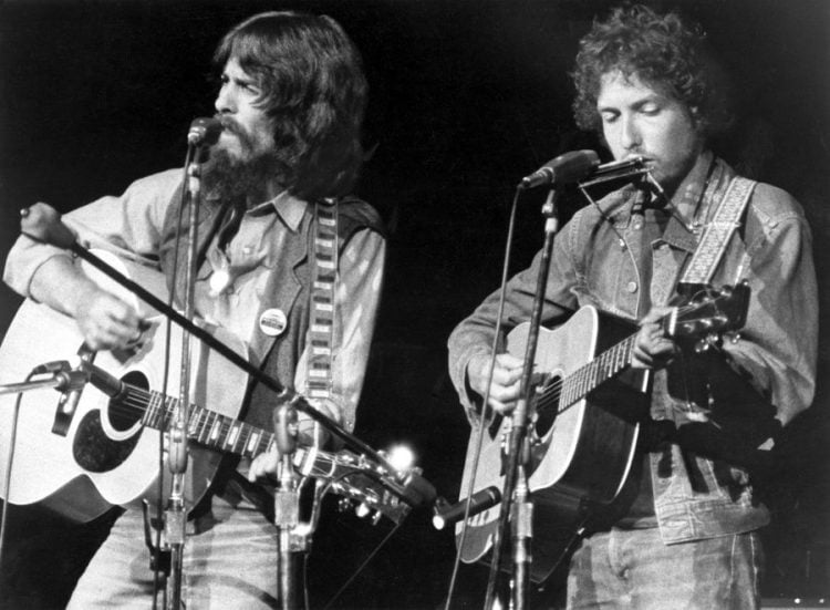 Rare audio of Bob Dylan and George Harrison covering The Beatles song 'Yesterday'