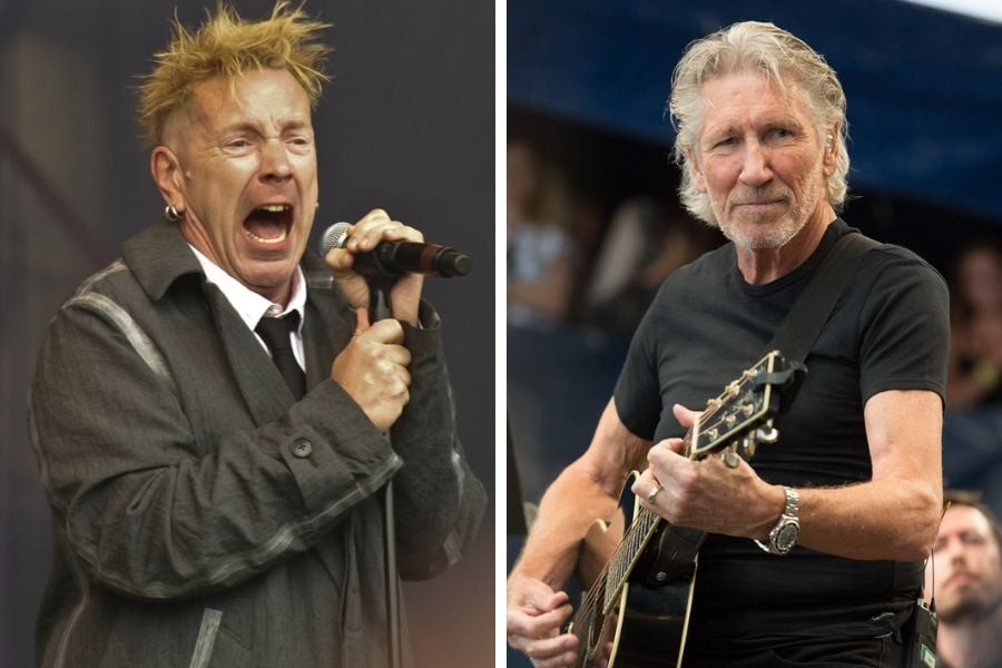 Roger Waters once invited Johnny Rotten to be an honorary member of Pink Floyd
