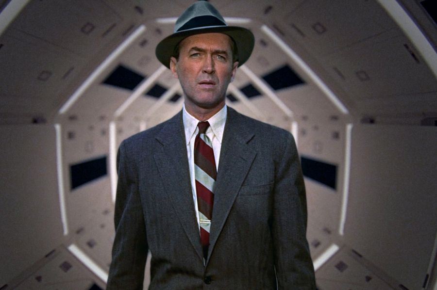 Alfred Hitchcock and Stanley Kubrick collide in the surreal mashup 'The Red Drum Getaway'