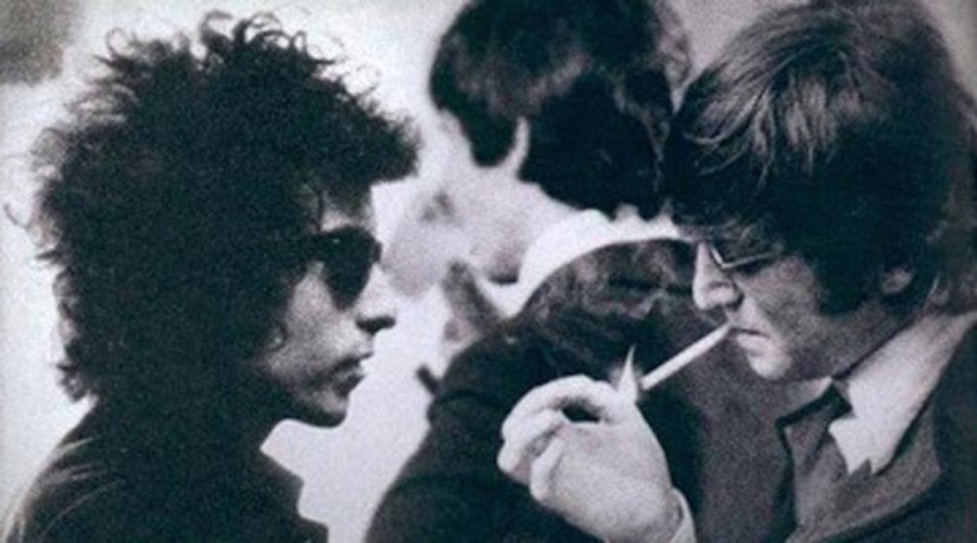 The day Bob Dylan met The Beatles