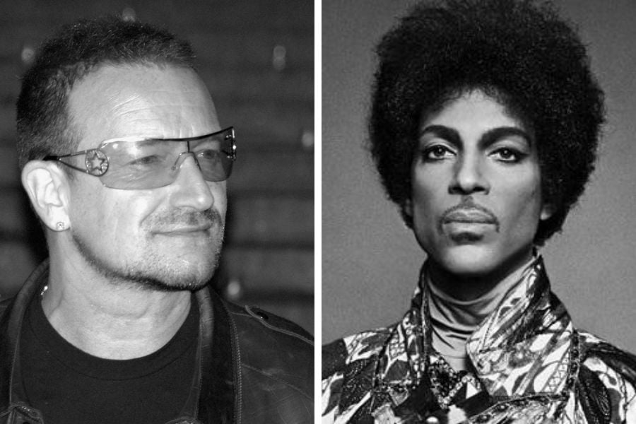 U2 Bono writes letter to Prince