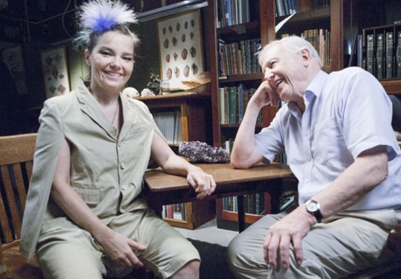 David Attenborough reflects on working with Björk and her "strange, original music"