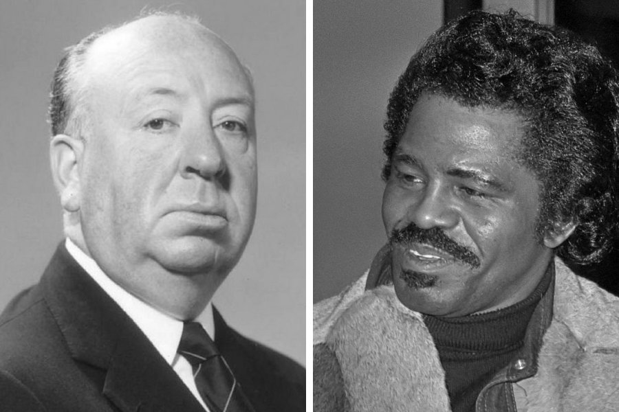 The surreal moment James Brown met Alfred Hitchcock