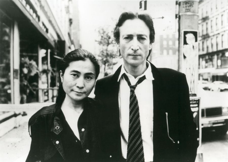 John Lennon and Yoko Ono