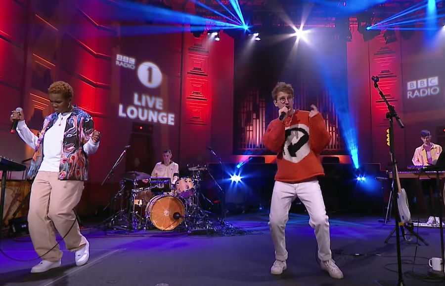 Glass Animals and Arlo Parks perform 'Tangerine' in Radio 1's Live Lounge