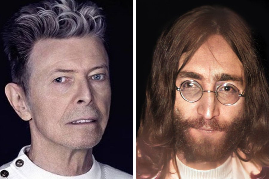 The moment when Elizabeth Taylor introduced David Bowie to John Lennon