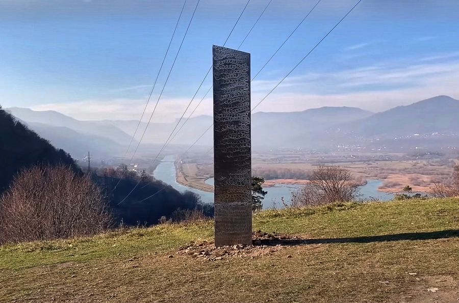 Bizarre missing '2001 - A Space Odyssey' monolith discovered in Romania