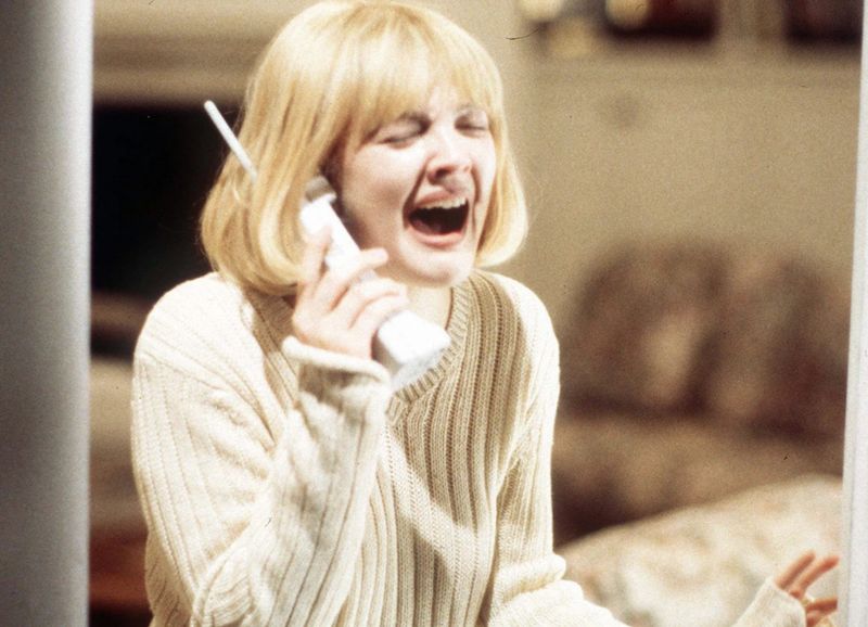 Drew Barrymore’s accidental run-in with the police while filming 'Scream' (1996)