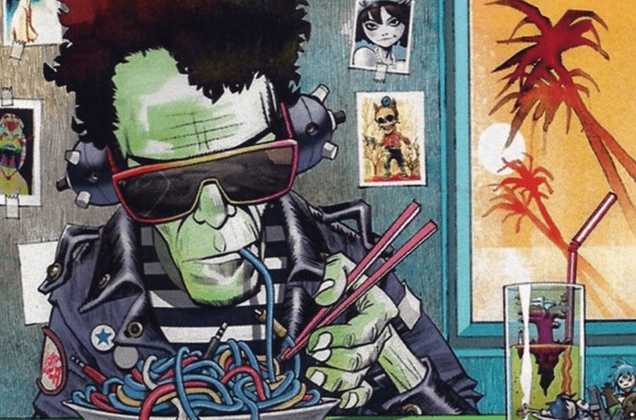 When Lou Reed joined Gorillaz on stage at Glastonbury