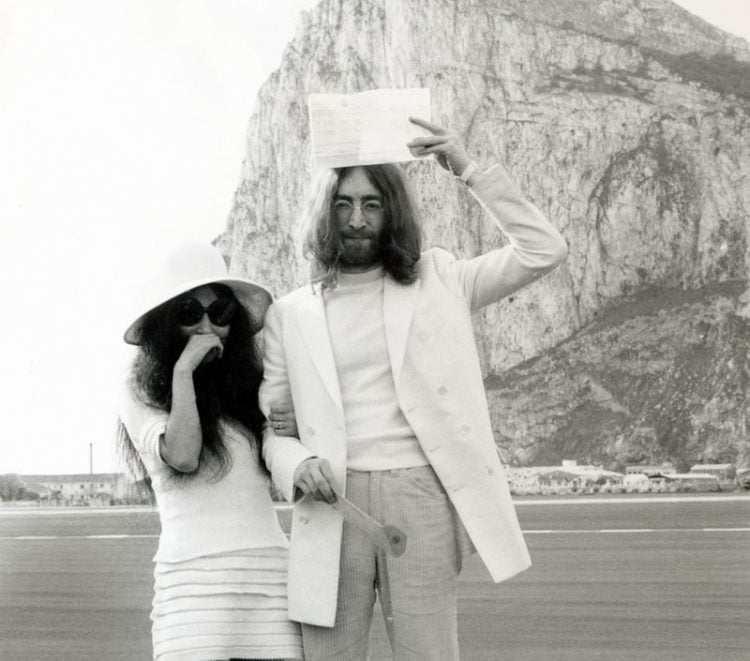 The reason why John Lennon and Yoko Ono got married in Gibraltar