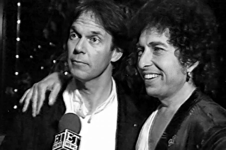 When Bob Dylan and Neil Young toyed with a journalist