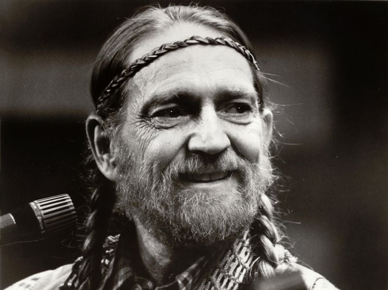 Willie Nelson smoking weed