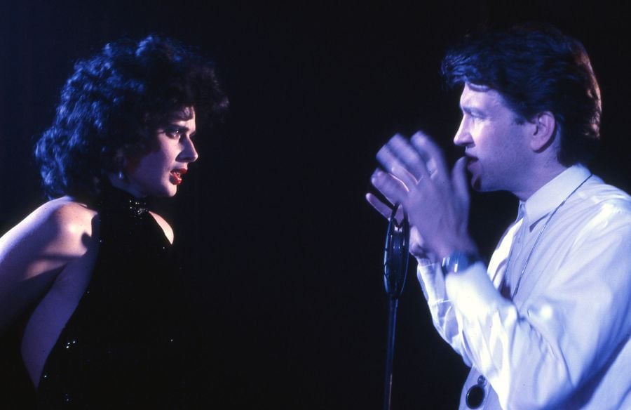 "Blue Velvet" Isabella Rossellini, Director David Lynch