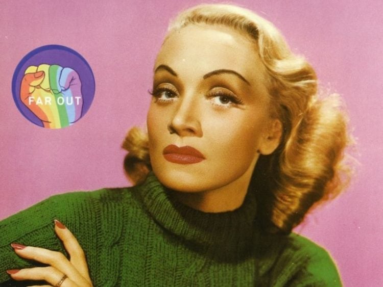 Marlene Dietrich - The iconic bisexual leader of the liberating Hollywood 'Sewing Club'